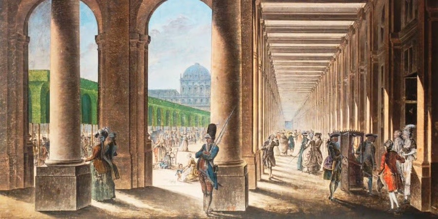 Old portrait of the French revolution