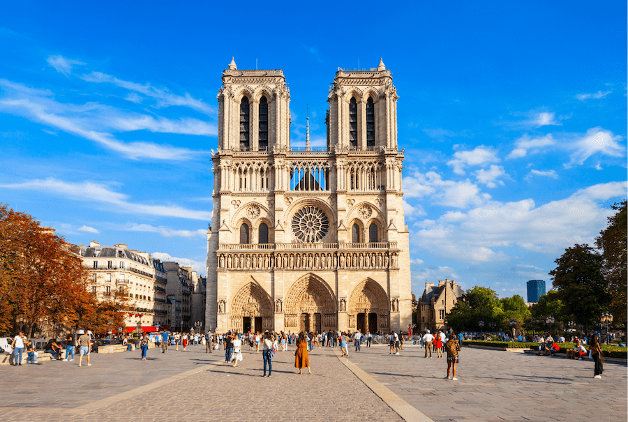 This is an image of a grand chapel with gothic architecture.