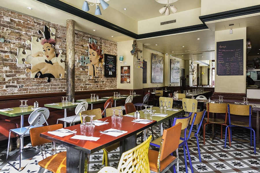 Chez Gladines Saint-Germain, one of the casual and family-friendly places to eat with kids in Paris.