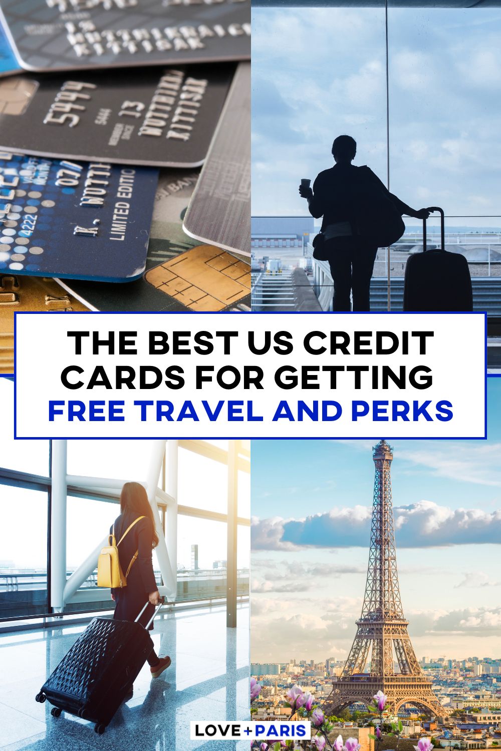 This is Pinterest pin detailing The Best US Credit Cards For Getting Free Travel And Perks.